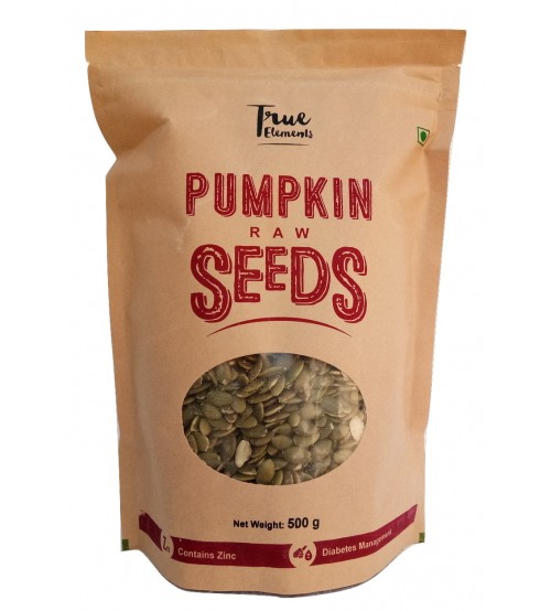 500gm True Elements Raw Pumpkin Seeds