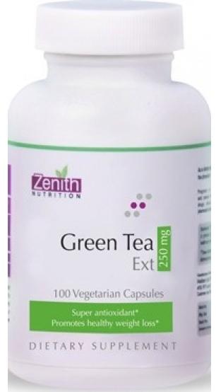 250mg Zenith Nutritions Green Tea Extract