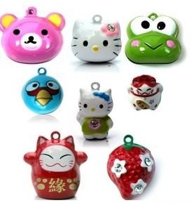 Super-cute cartoon shaped charms