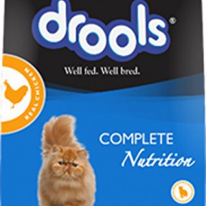 Drools Adult Cat Food Real Chicken, 3 kg