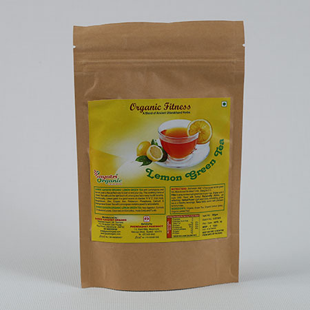 Shree Gayatri Organic Lemon Green Tea 50 Gms
