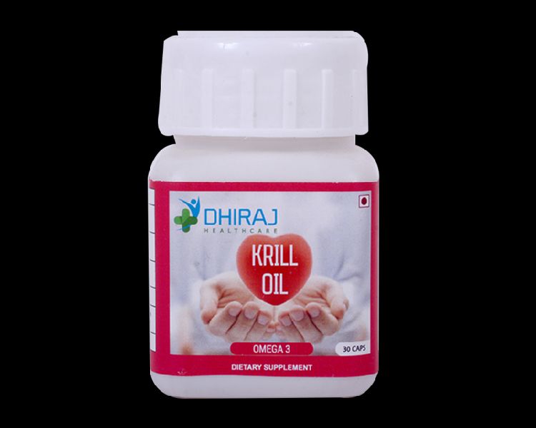 Dhiraj Krill Oil Capsule, 30 capsules at Best Price in Vadodara
