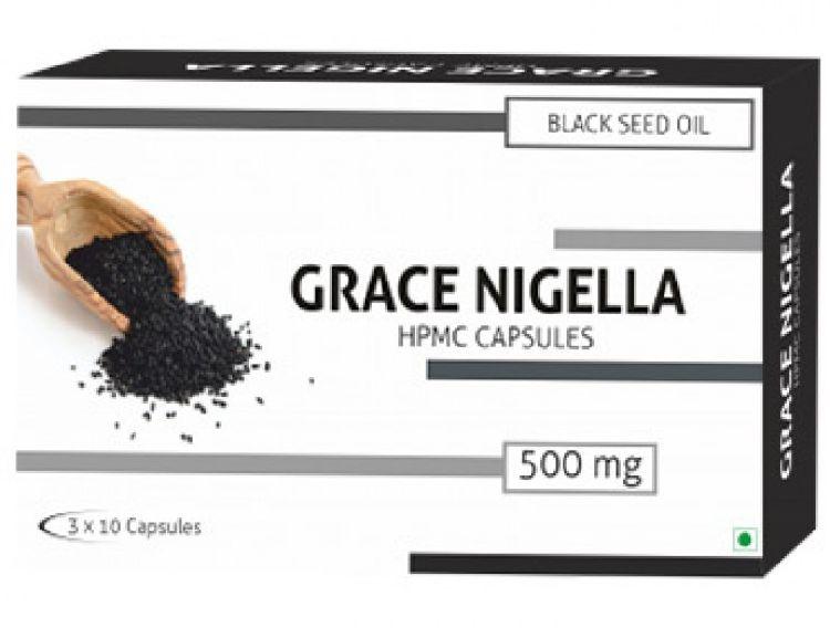 Grace Nigella Black Seed Oil 500mg Capsules