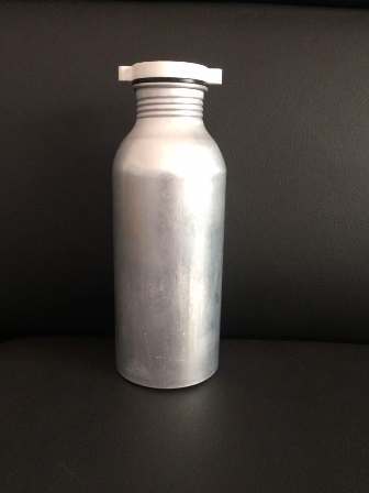 Aluminum Flask Shaped Bottle