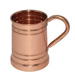 COPPER MUG PLAIN LINE DESIGN