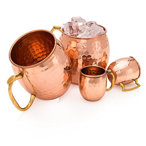 MOSCOW MULE MUGS PURE COPPER, Color : NATURAL