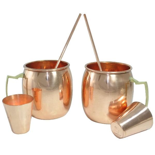 PLAIN BEER MUG, STRAW WITH SHOT GLASS.