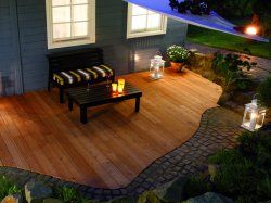 Large Wooden Deckings