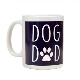 HUFT Dog Dad Coffee Mug - Navy Blue