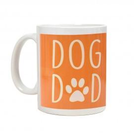 HUFT Dog Dad Coffee Mug - Orange