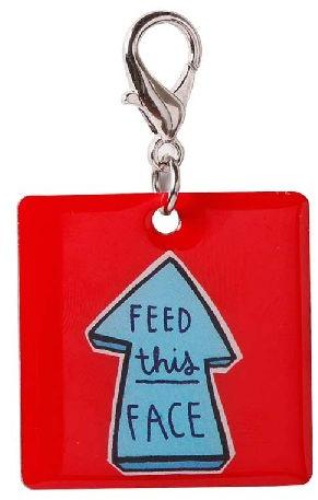 HUFT Feed This Face Pet Tag