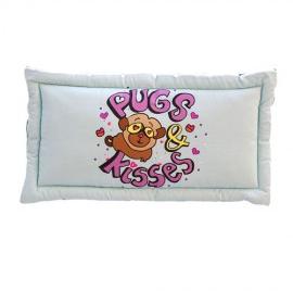 HUFT Pugs & Kisses Dog Mat - Large