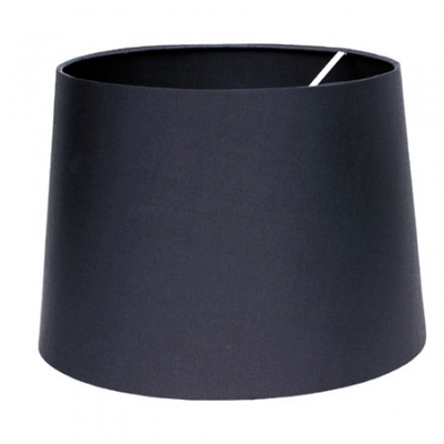 Black Cotton Fabric for Drum Lamp Shade