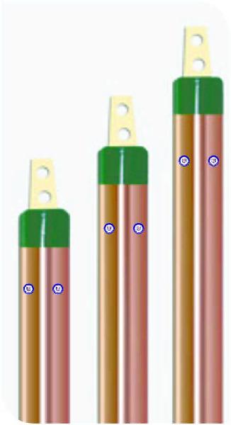 UPS Cylinder Copper CU Earthing Electrode, Certification : ISO 9001-2008