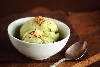 Green Coconut Ice Cream