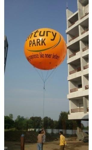 sky advertising balloon