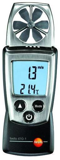 Testo 410-1 - Pocket-sized vane anemometer for Air Velocity and Air Temperature