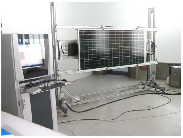 Solar module tester