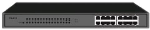 AP1224 24Port 10 100 PoE Switch