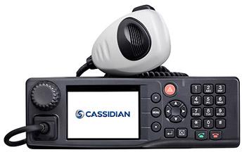 Cassidian TGR990 TETRA mobile radio, Feature : DMO Gateway, DMO Repeater, Integrated GPS receiver