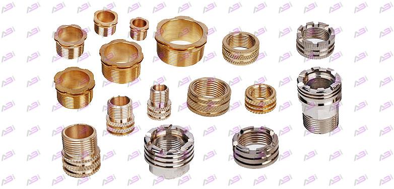 Brass Inserts for Pipe Fittings