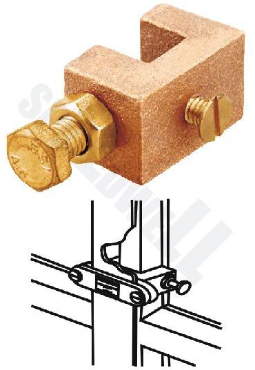 GLAZING BAR HOLD FAST