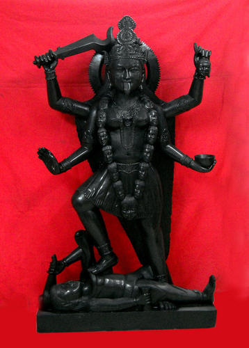 Black Marble Kali Mata Statue