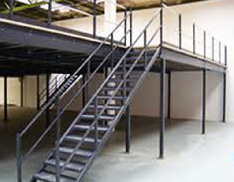 Angle Mezzanine Floor Racks