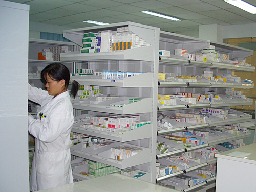 Pharmacy Storage Racks