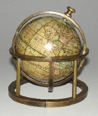 Antique Brass Globes