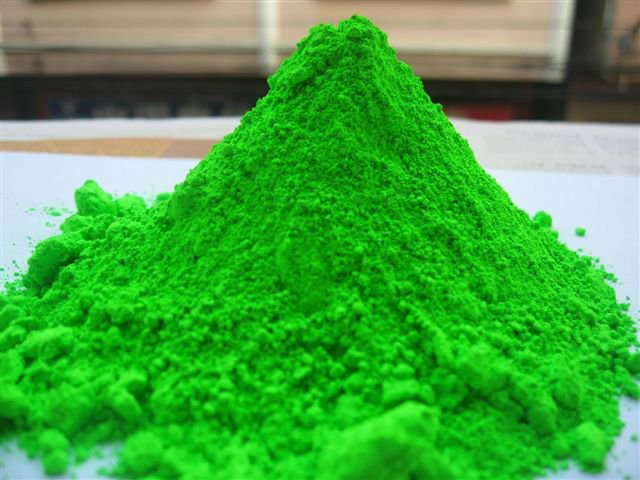 Green Fluorescent Pigment Powder