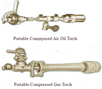 Compressed Air Oil Torches