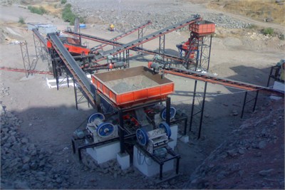 Two Three Stage Stone Crusher Plant