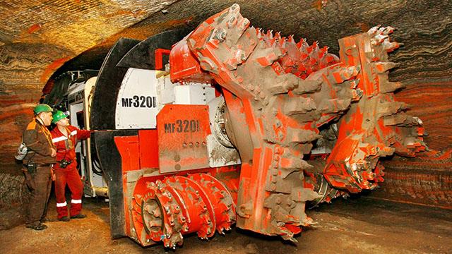 SANDVIK MF320 borer miner