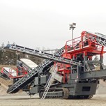 US440E Mobile cone crusher