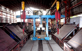 Double Cantilever Submerged Arc Welding Machine