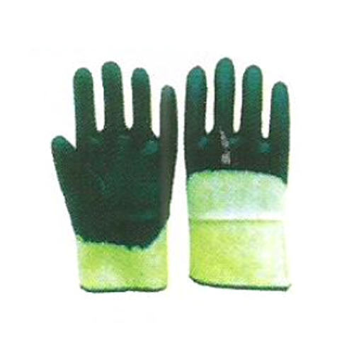 Cotton Double Color Gloves