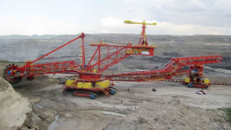 Bucket wheel excavator