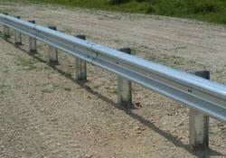 W Beam Crash Barrier