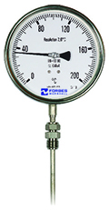 SS Case Gas Filled Temperature Gauge(TG-GF)