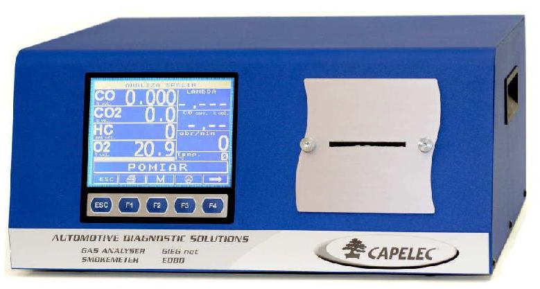 CAP-3201 GAS ANALYSER, Feature : LCD screen, QWERTY keyboard