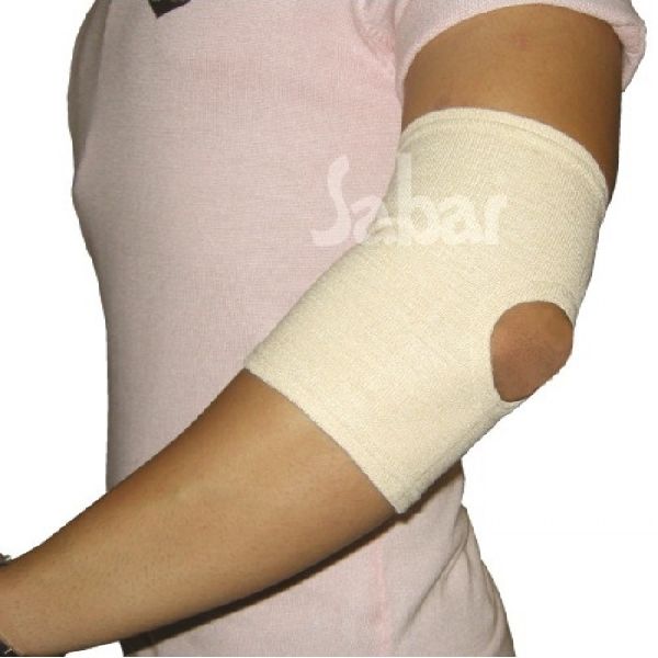 Tubular elbow support