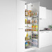 Tall Pantry Single with Solid Base Basket