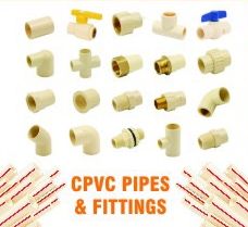 CPVC Pipe & Fittings, for Construction, Manufacturing Unit, Marine Applications, Water Treatment Plant