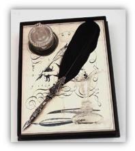 Pen of perfection Pheasant Quill Pen