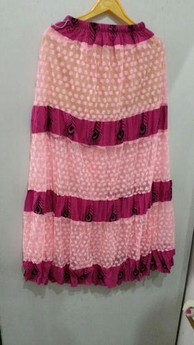 Pink Long Skirt