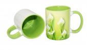 11oz Two -Tone Color Mug-Light Green