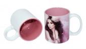 11oz Two-Tone Color Mug Pink