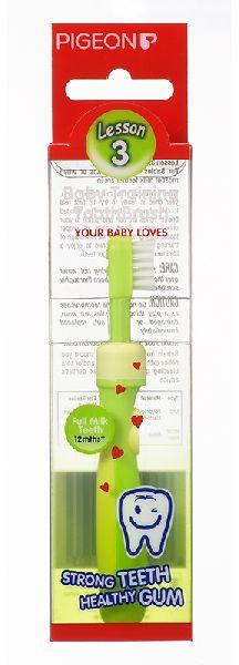 LIME GREEN L 3 TRAINING TOOTHBRUSH