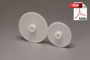 Injection Molded Spur Gears